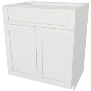 Base Cabinet, 1 Drawer, Pair Doors